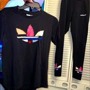 Womens adidas set small